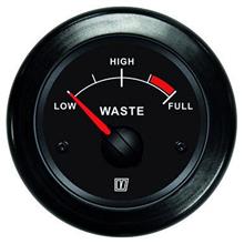 Waste water tank gauges and senders